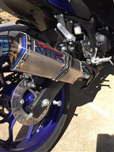 ツインチタンメガホン スリップオン YZF-R25/MT-25 | System