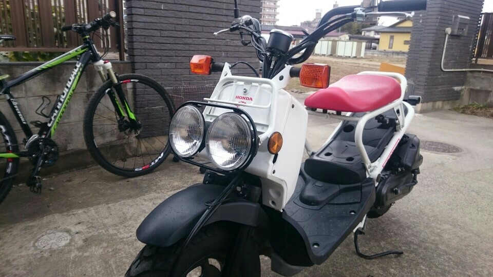 RUCKUS フロントボックスセット ライトグレー 新品 ズーマー