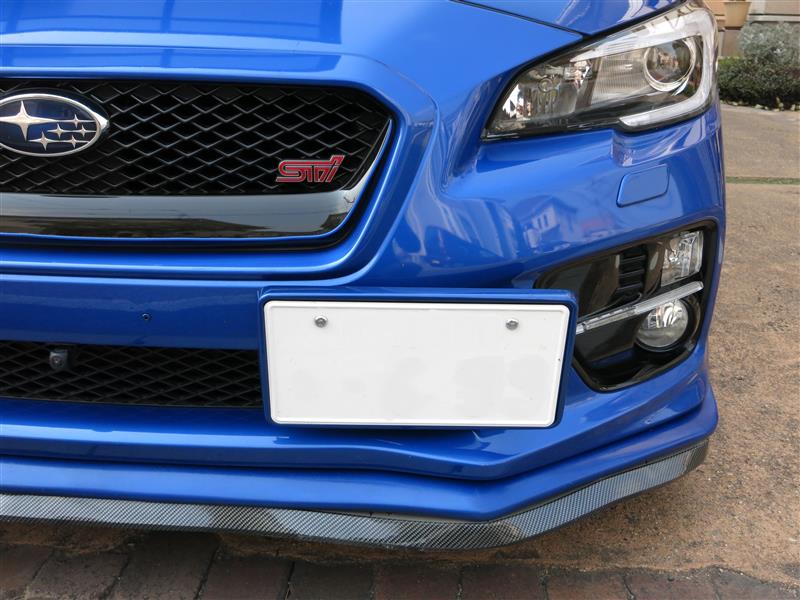 GRF SUBARU WRX VAB ナンバープレート オフセットステー