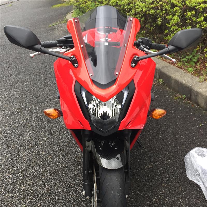 メーカー ブランド不明 カウルスクリーン のパーツレビュー Cbr650f Rs Evo みんカラ