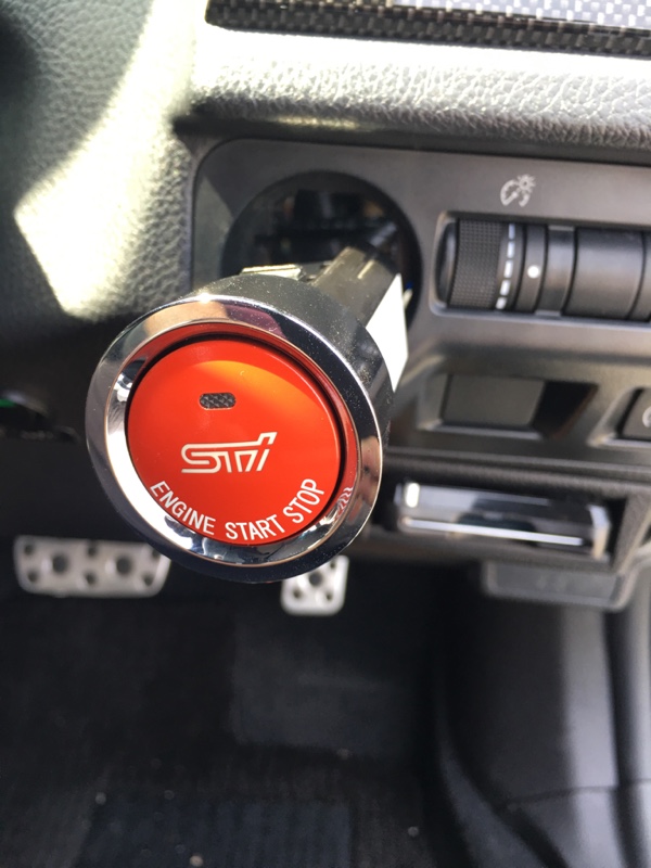 Sti プッシュエンジンスイッチ のパーツレビュー インプレッサ G4 Tomitommy みんカラ
