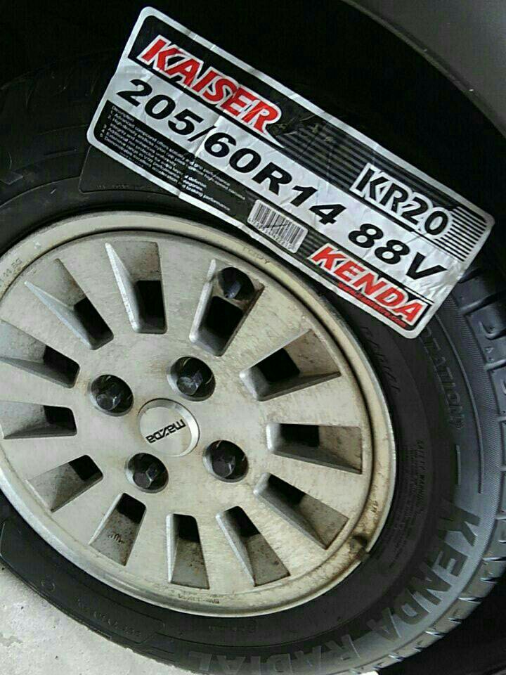 KENDA KAISER KR20 205/60R14 のパーツレビュー | RX-7(かしま