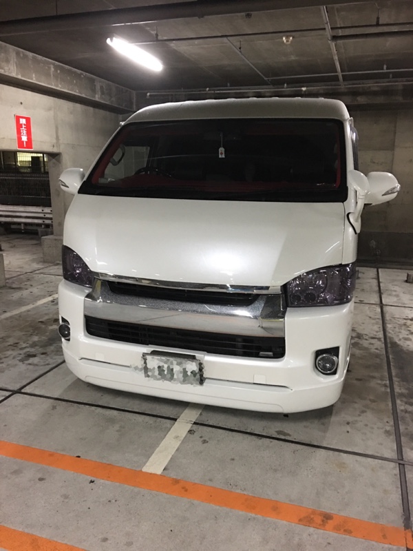 ハイエース】悪い顔にしてみたらなんかイメージと違った