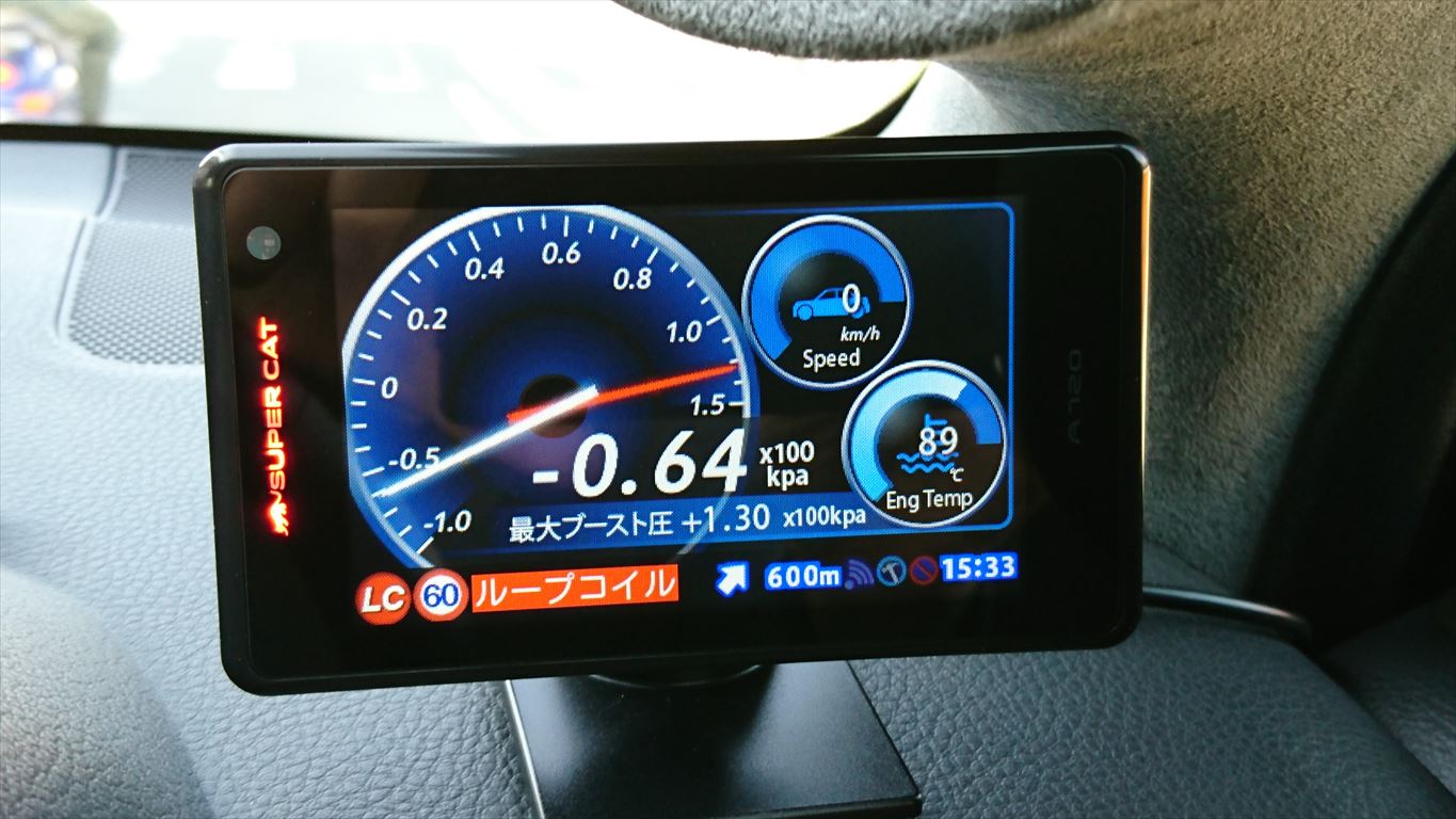 Yupiteru Super Cat A720 のパーツレビュー | フォレスター