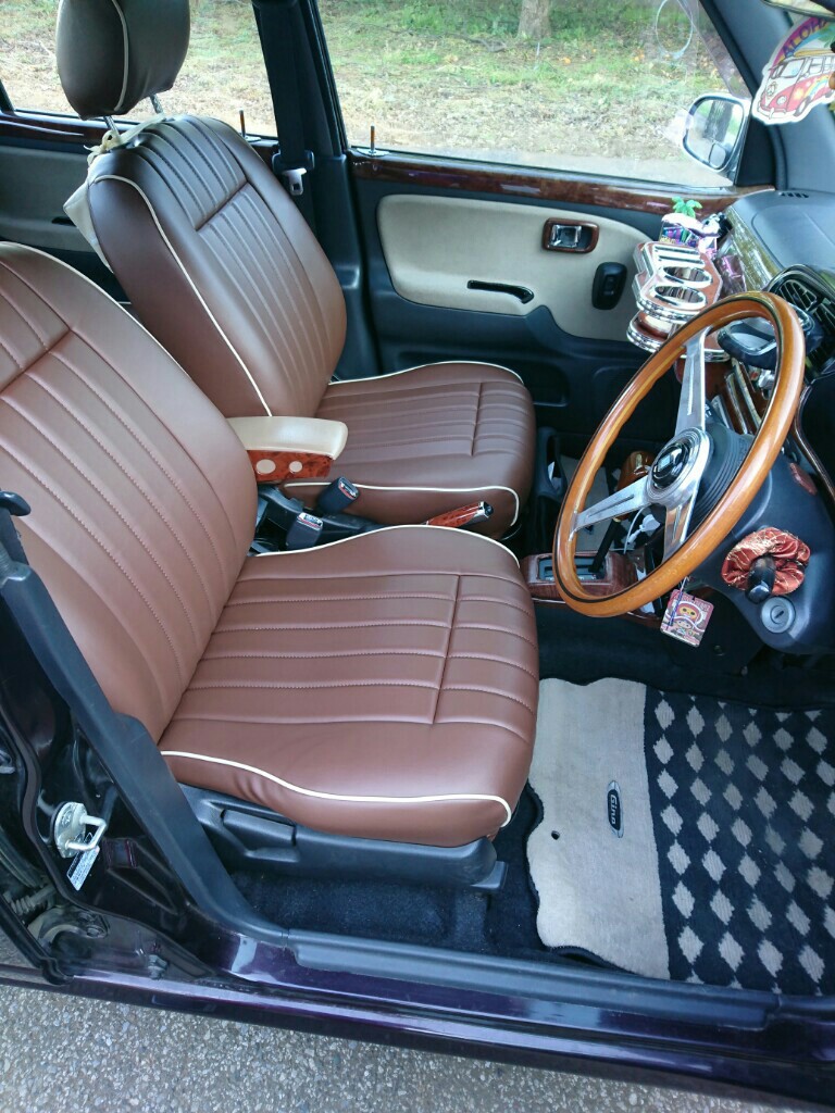 さくらオート Skrシートカバー のパーツレビュー ミラジーノ おおじろぅ みんカラ