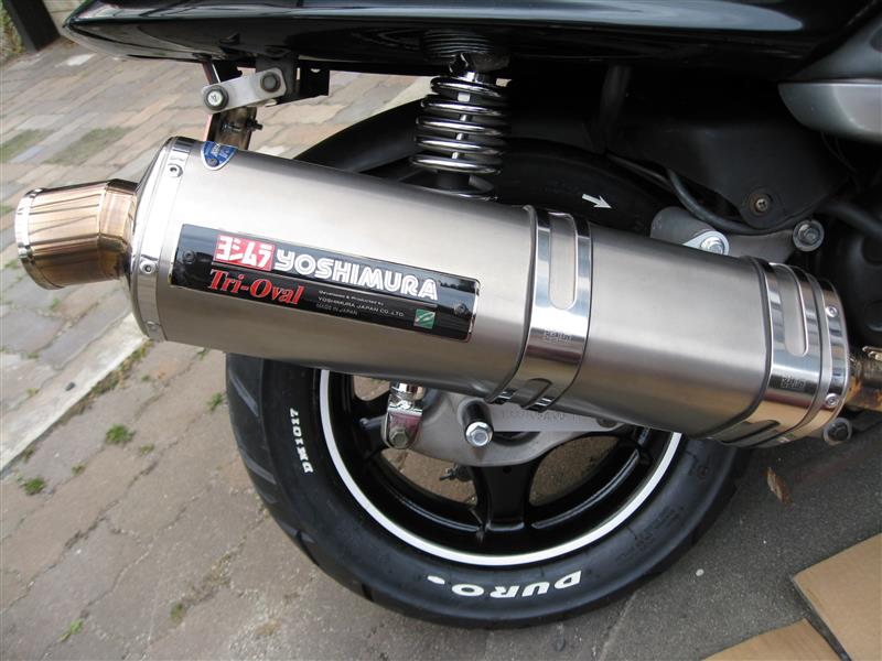 YAMAHA 緩めよ マジェスティ125 ヨシムラ Tri-Oval