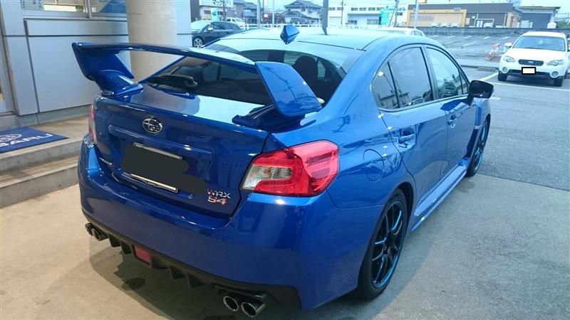 スバル 純正 大型リアスポイラー のパーツレビュー Wrx S4 ジャガキ みんカラ スバル 純正 大型リアスポイラー のパーツレビュー Wrx S4 ジャガキ みんカラ