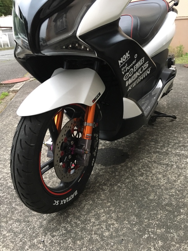 RPM フロントフォーク のパーツレビュー | PCX(だぁーかん
