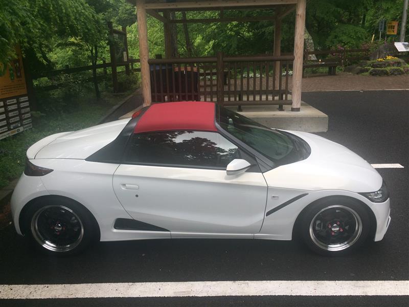 Modulo Honda Access ロールトップ ボルドーレッド のパーツレビュー S660 シ ビ みんカラ