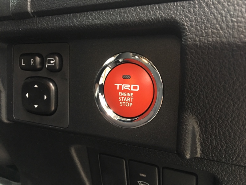 Interior -PUSH START SWITCH- | TRD