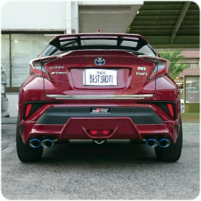 TOM'S エキゾーストシステム トムスバレル のパーツレビュー | C-HR