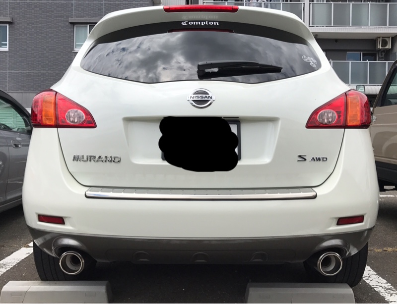 Z51ムラーノ純正マフラー
