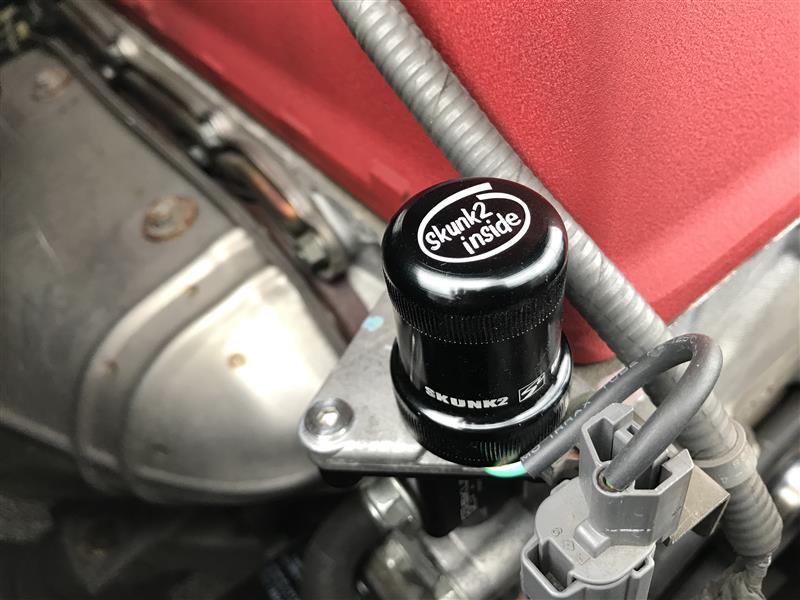 Skunk2 658-05-0215 Black Anodized VTEC Solenoid Cover