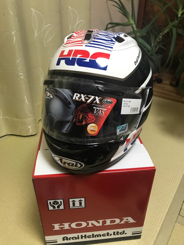 Arai Rx 7x Rr5 Hrc のパーツレビュー Nsr250rse かずきsti みんカラ