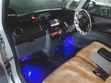 SEIWA LEDフロアライト 4連 F336 : オートバックスYahoo