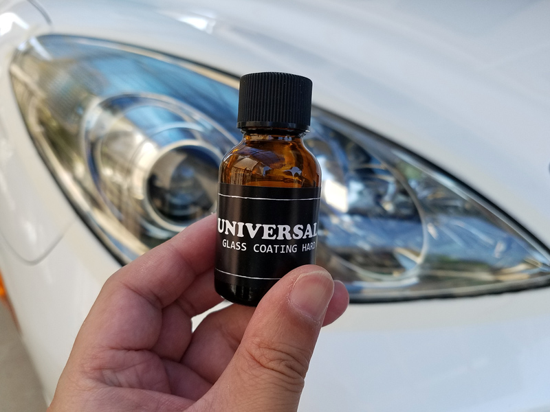 Universal 完全硬化型ヘッドライトコーティング剤 Uv吸収剤配合 ml のパーツレビュー ウィンダム 柊かもめ みんカラ