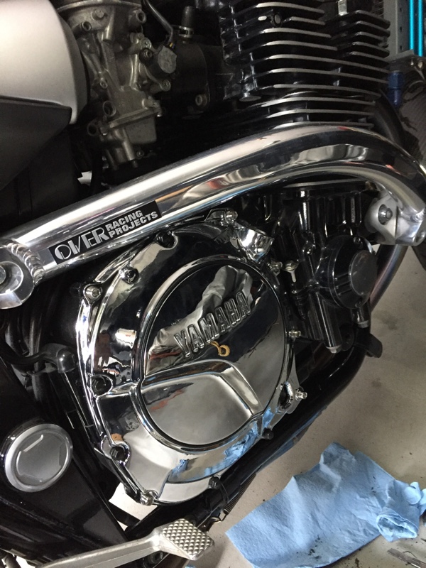 純正加工 メッキクラッチカバー のパーツレビュー | XJR1300