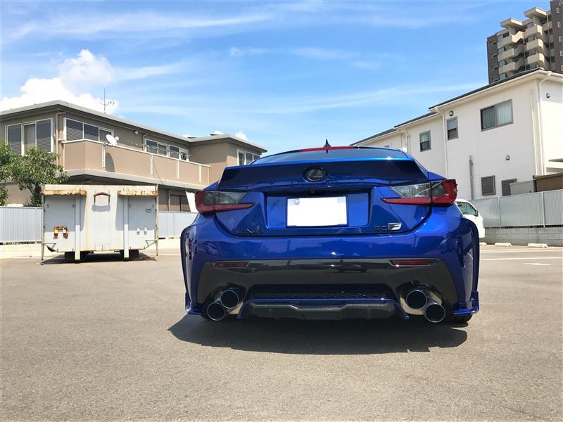 TRA 京都 ロケットバニー トランクスポイラー(レクサスRC用) のパーツ