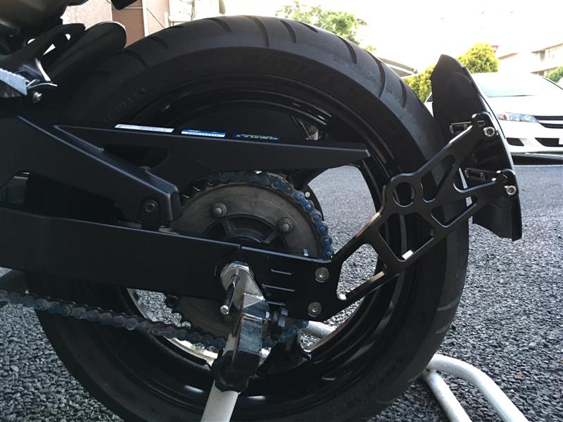 不明 マッドガード のパーツレビュー | GSR750ABS(なb) | みんカラ