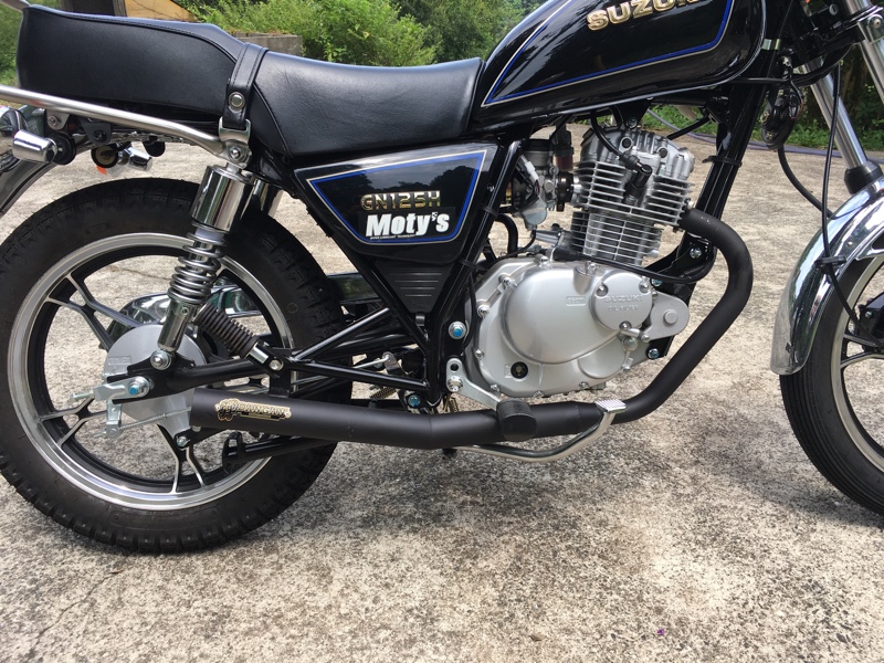 弾丸 弾丸マフラー のパーツレビュー Gn125 A E 280 みんカラ