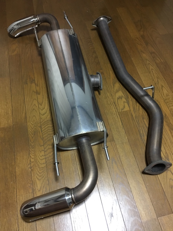 RE雨宮 Dolphin Tail Muffler のパーツレビュー | RX-8(ヒロシ