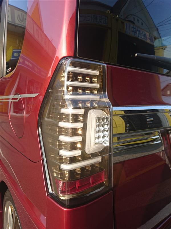 MBRO / COLIN PROJECT サンダーLEDテール ウインカーLED のパーツレビュー | タントカスタム(ｲｶEKA号) | みんカラ