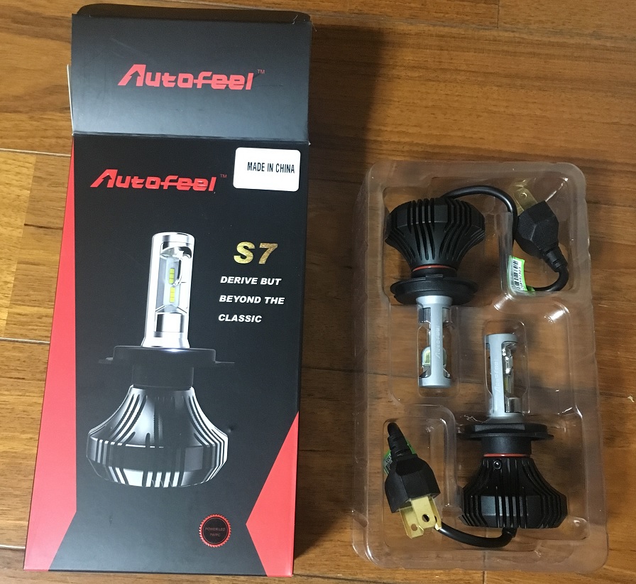Autofeel 車用ledヘッドライトバルブ S7 H4 6500k のパーツレビュー アルト Seaside K みんカラ