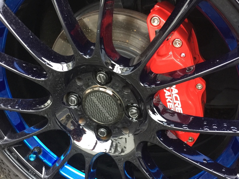 ACRE 4pot brake caliper kit のパーツレビュー | デミオ(うたっ