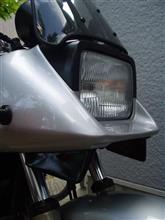 SIMOTA カーボンミラーJR2C のパーツレビュー | GSX750S KATANA