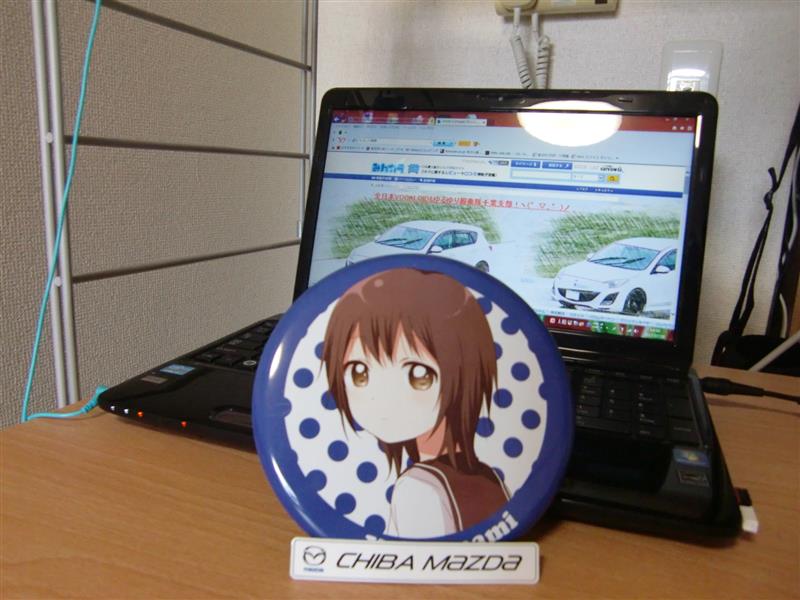 マツダ 純正 千葉マツダオリジナルステッカー のパーツレビュー アクセラスポーツ ハッチバック アクセラでgo みんカラ