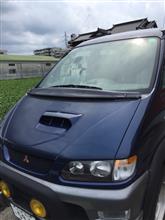 三菱自動車(純正) ボンネットディフレクター のパーツレビュー