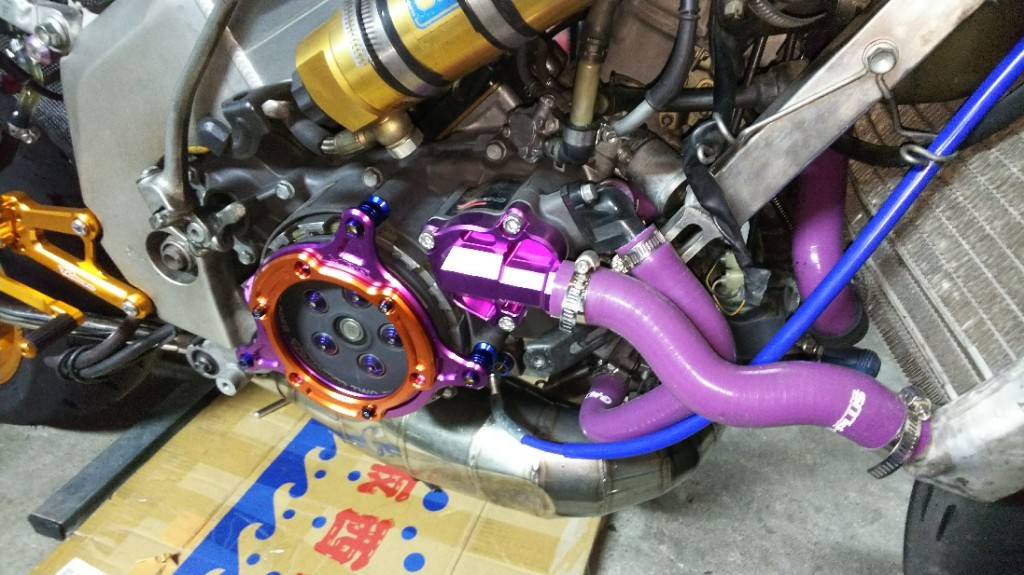 NSR250 MC28 乾式用クラッチカバー manaさま専用（T2Racing制作