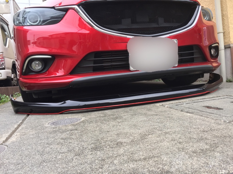 マツダ(純正) フロントリップスポイラー のパーツレビュー