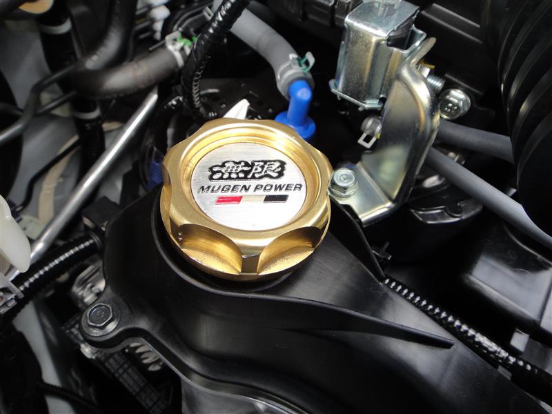 MUGEN / 無限 オイルフィラーキャップ のパーツレビュー | N-ONE