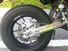 KSR110ACTIVE GALESPEED アルミニウム鍛造ホイール TYPE-Rの単体画像
