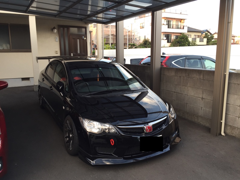 MUGEN / 無限 FD2 フロントリップスポイラー のパーツレビュー MUGEN / 無限 FD2 フロントリップスポイラー のパーツレビュー