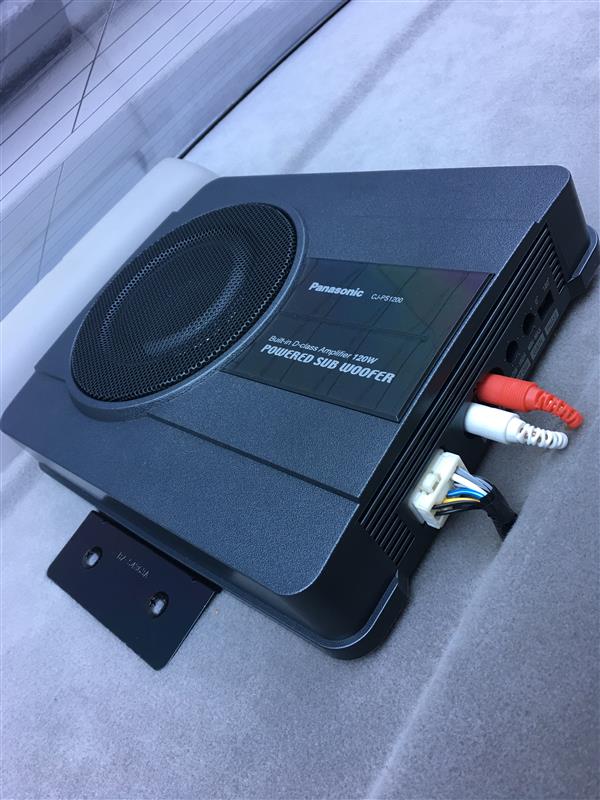 Panasonic - パナソニック アンプ内蔵サブウーハー CJ-PS1200