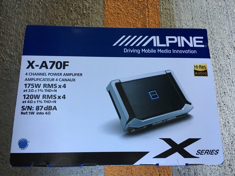 ALPINE XA70F のパーツレビュー ヴォクシー(ポジティブ思考) みんカラ