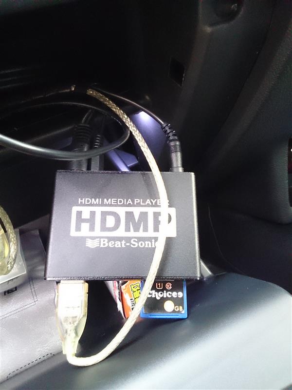 Beat-Sonic 車載用メディアプレーヤーHDMP1A のパーツレビュー