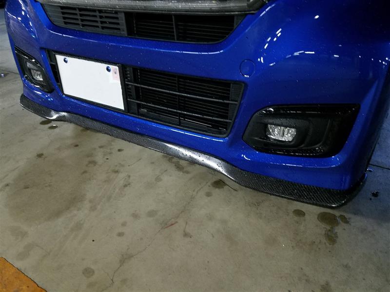 Aero Workz カーボンリップスポイラー のパーツレビュー N Wgn カスタム しむ みんカラ