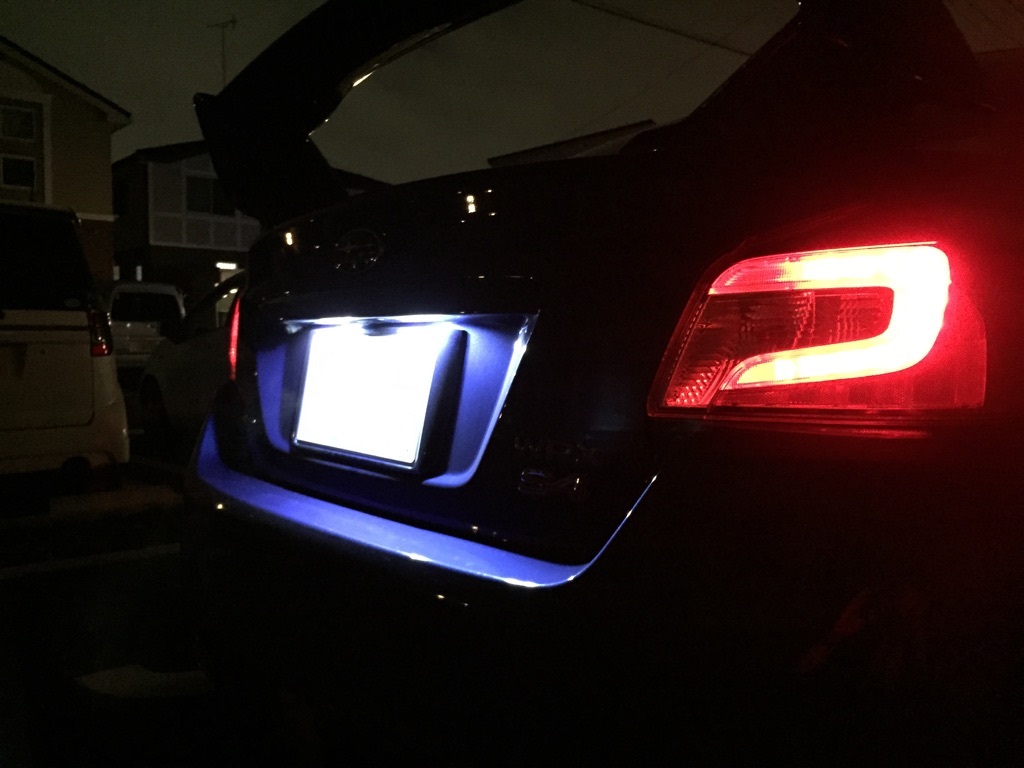 スバル 純正 Ledライセンスバルブ のパーツレビュー Wrx S4 かねこ ５５５ みんカラ