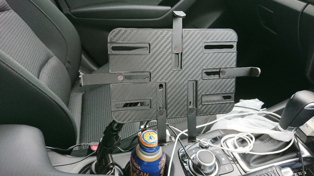 サンコー 車載がっちりタブレットカップホルダーdorkasuq のパーツレビュー アクセラスポーツ ハッチバック くろすけ Bm5fs みんカラ