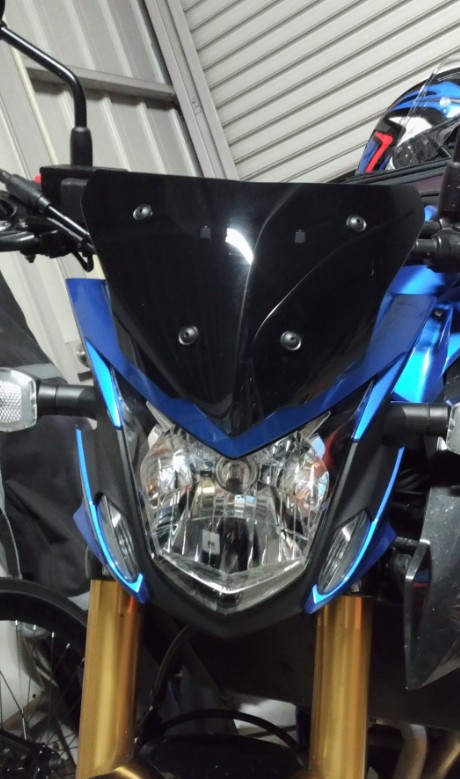 スズキ メーターバイザーセット のパーツレビュー Gsx S750 Abs まきみそ みんカラ
