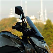 旭風防 Z125PRO(BR125H)用 ミドルスクリーン/ウインドシールド