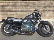 車検適合の「DLIVEストリートラインマフラー」にスポーツスター