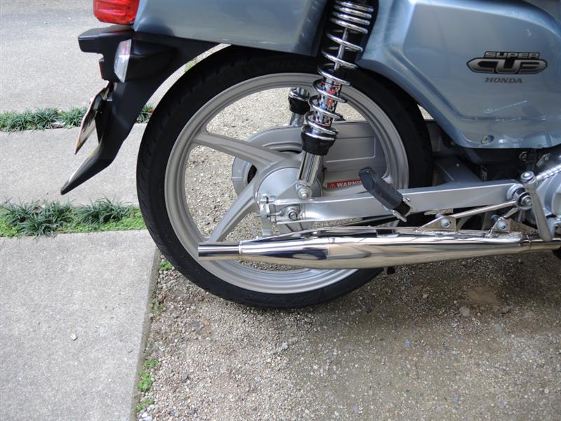 ホンダ 純正 キャストホイール のパーツレビュー スーパーカブ110 Hiromickey みんカラ