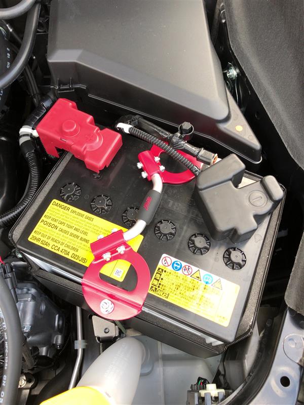 Axis Parts スバル専用バッテリーマイナス端子カバー のパーツレビュー Wrx S4 フィレス みんカラ