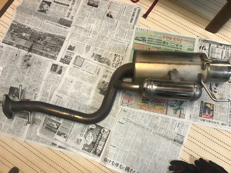 HKS アルテッツァ SXE10 サイレントハイパワー silent Hi-Power：アルテッツァ