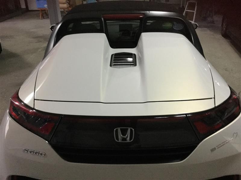 Take Off エンジンフードダクトカバー のパーツレビュー S660 ロケットgt みんカラ