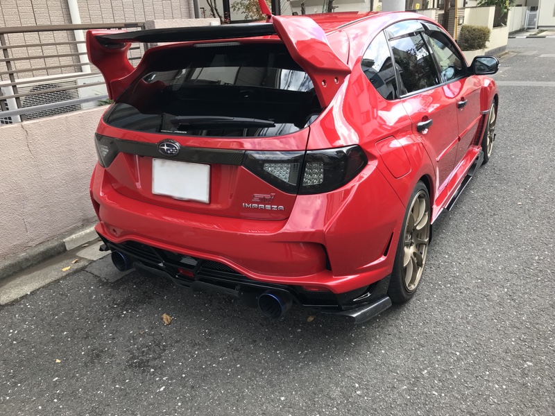 バリス WRX VAB/VAG サイドスプリッターフィン